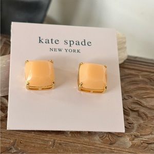 Creamy Dreamy Kates! Kate spade popular style and fashion pierced earrings
